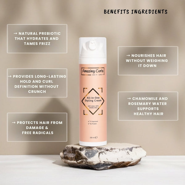 Amazing Curls - All - in - One Styling Cream - CG Curls - #krullenproducten#