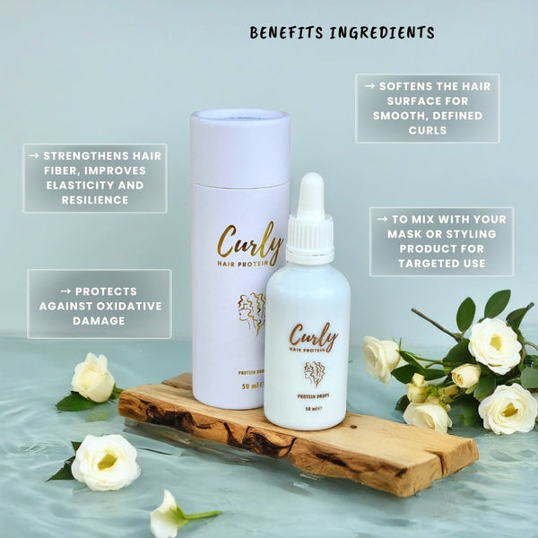 Curly Hair Protein - Proteïne Druppels - CG Curls - #krullenproducten#