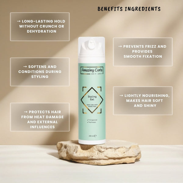 Amazing Curls - Styling Gel - CG Curls - #krullenproducten#
