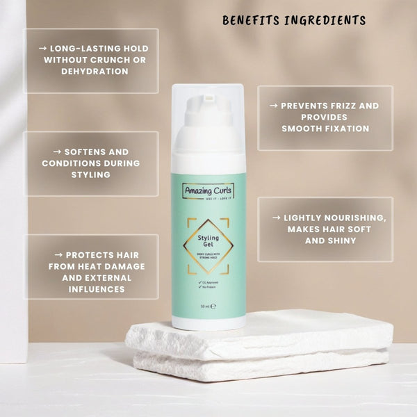 Amazing Curls - Styling Gel Travel Size - CG Curls - #krullenproducten#