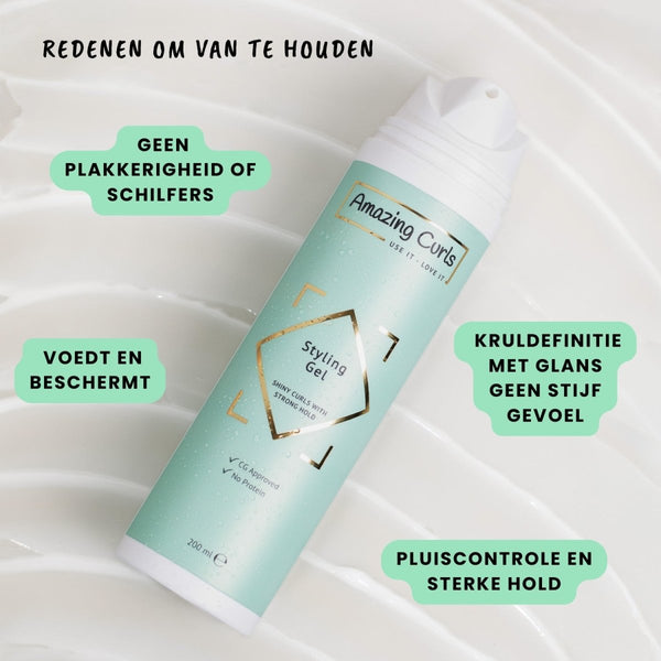 Amazing Curls - Styling Gel - CG Curls - #krullenproducten#