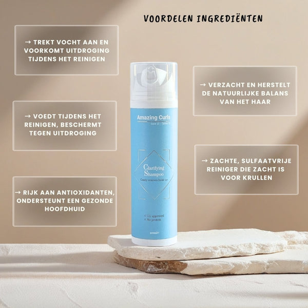 Amazing Curls - Clarifying Shampoo - CG Curls - #krullenproducten#