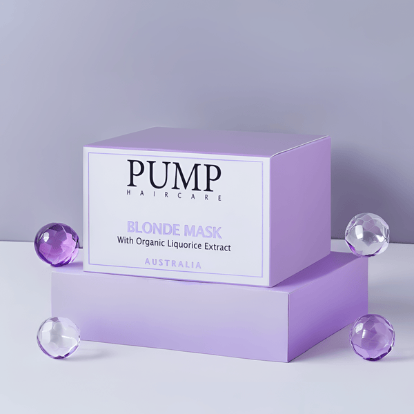 Pump - Blonde Hair Mask - CG Curls - #krullenproducten#