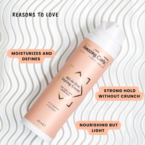 Amazing Curls - All - in - One Styling Cream - CG Curls - #krullenproducten#