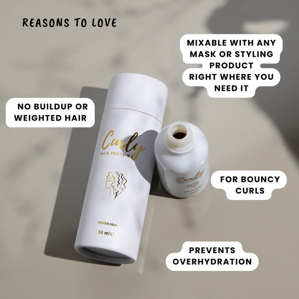 Curly Hair Protein - Proteïne Druppels - CG Curls - #krullenproducten#