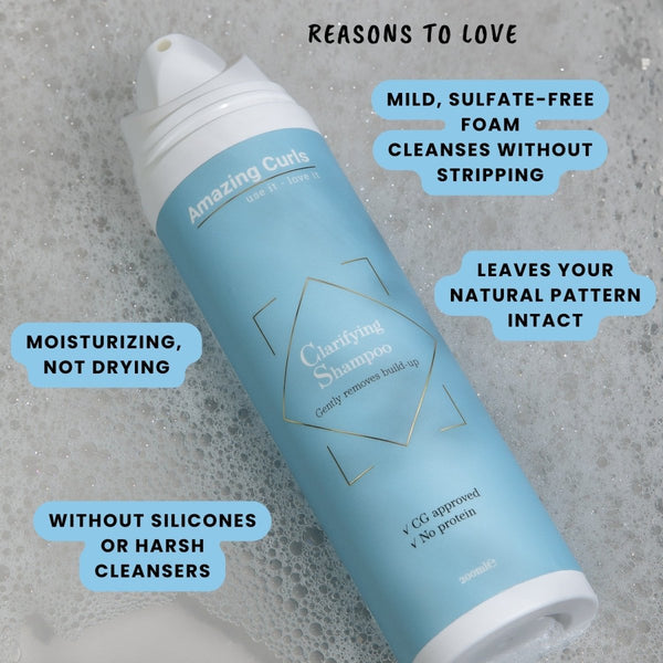 Amazing Curls - Clarifying Shampoo - CG Curls - #krullenproducten#