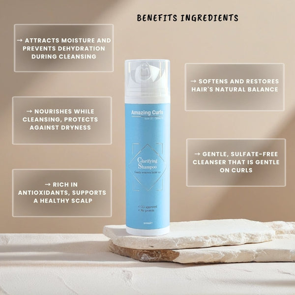 Amazing Curls - Clarifying Shampoo - CG Curls - #krullenproducten#