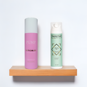 Pump Soft Curl Gel vs Amazing Curls Styling Gel