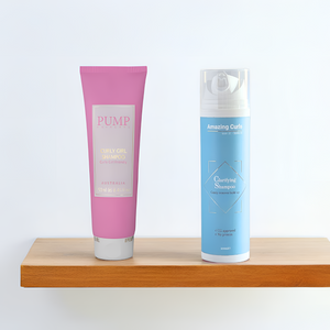 Pump Curly Girl Shampoo vs Amazing Curls Clarifying Shampoo