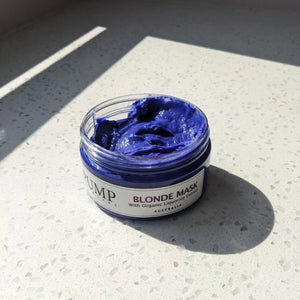 Pump - Blonde Hair Mask - CG Curls - #krullenproducten#