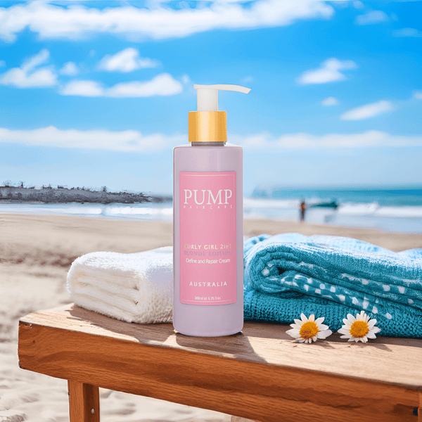 Pump - Curly Girl 2 in 1 Blonde Edition Define and Repair Cream - CG Curls - #krullenproducten#