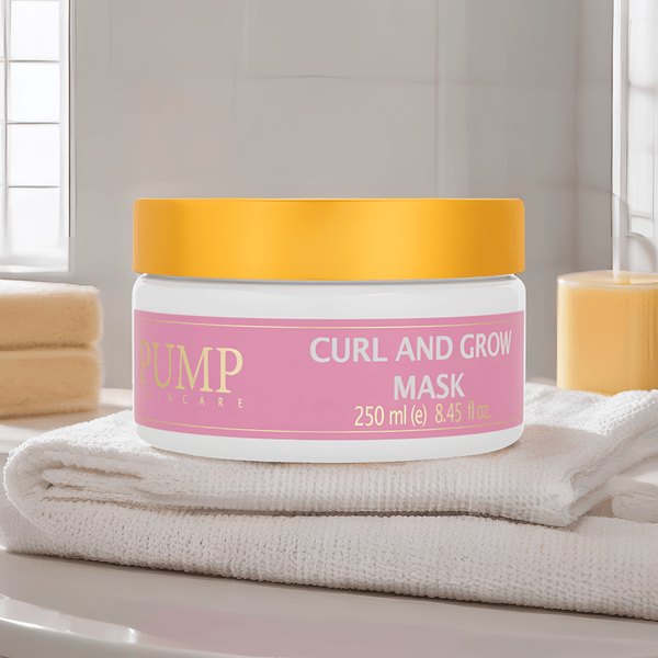 Pump - Curl and Grow Mask - CG Curls - #krullenproducten#