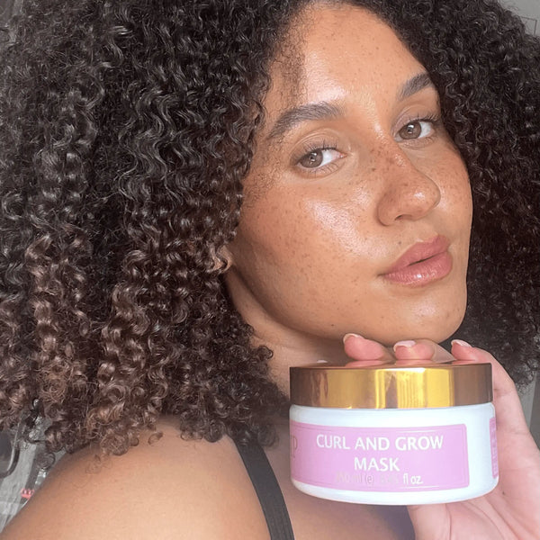 Pump - Curl and Grow Mask - CG Curls - #krullenproducten#