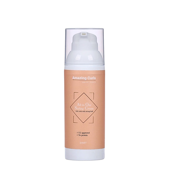 All - in - One Styling Cream Travel Size - CG Curls - Amazing Curls - #krullenproducten#