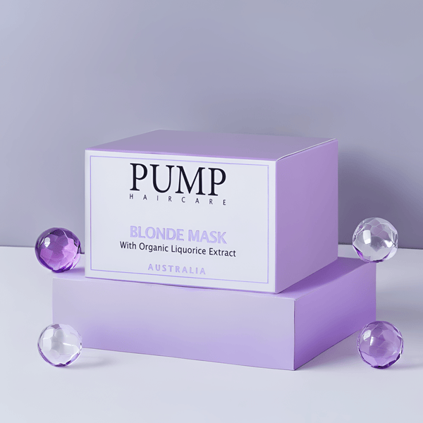 Pump - Blonde Hair Mask - CG Curls - #krullenproducten#