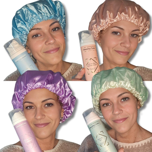 Shower Cap - CG Curls - Amazing Curls - #krullenproducten#