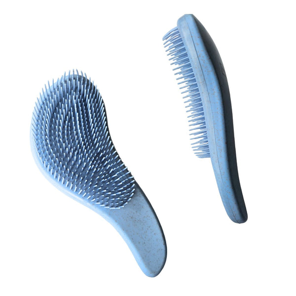 Scalp Massager - Detangler Brush & Wide Tooth Comb Pakket - CG Curls - #krullenproducten#