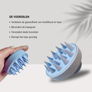 Scalp Massager - Detangler Brush & Wide Tooth Comb Pakket - CG Curls - Amazing Curls - #krullenproducten#