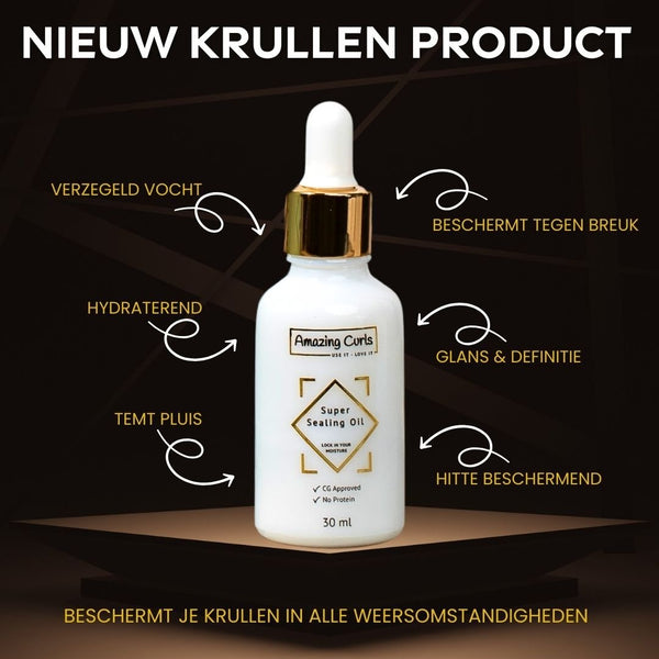 Super Sealing Oil - CG Curls - Amazing Curls - #krullenproducten#